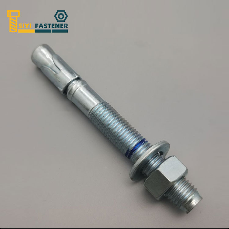Hilti 클립이 있는 탄소강 아연 도금 웨지 앵커